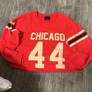 Stylish Red Chicago 44 Sweatshirt